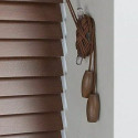 25mm Wooden Venetian Blind - Teak - Picture 1