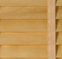 50mm Wooden Venetian Blind - Natural - Picture 1