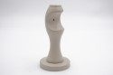 Ashton Wooden Curtain Pole Bracket - Putty - Single Bracket - Picture 1