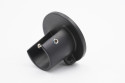 19mm Curtain Pole Bracket - Recess - Black - Picture 1