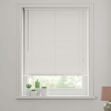 27mm Wooden Venetian Blind - White