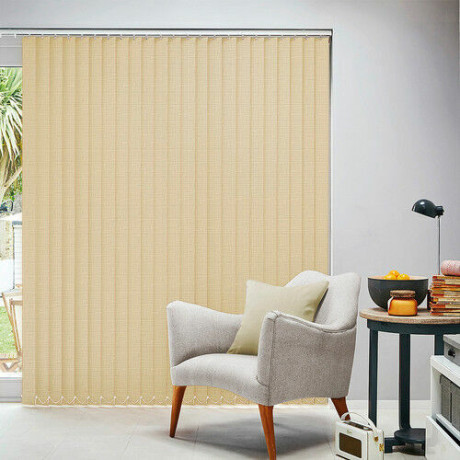 Cordless Vertical Blind - Sand