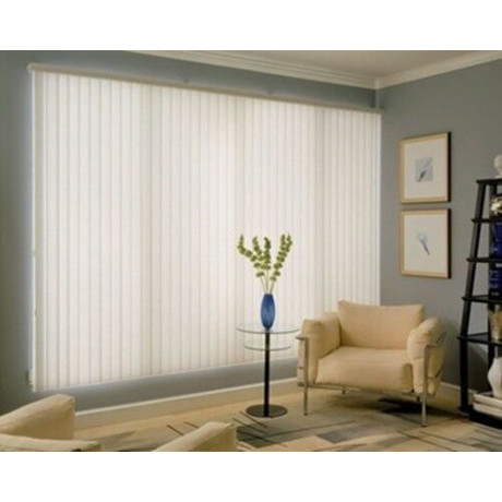 Vertical Blind - Sheer Cream