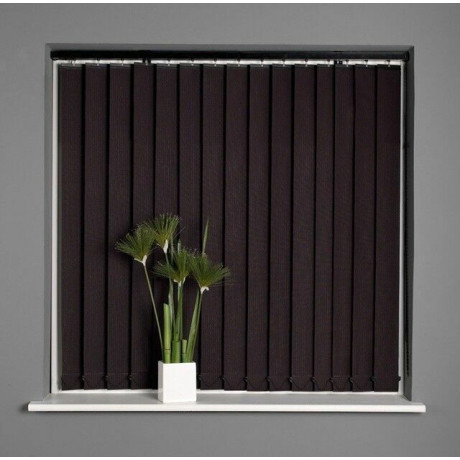 Vertical Blind - Stripe Black