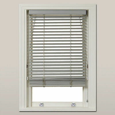 25mm Wooden Venetian Blind - Dove Grey