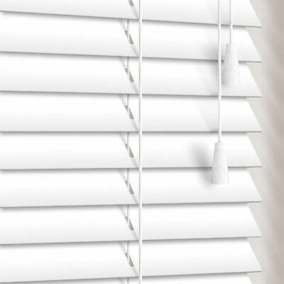 25mm Wooden Venetian Blind - White