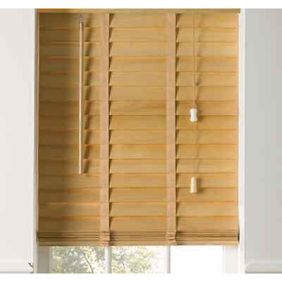 50mm Wooden Venetian Blind - Natural