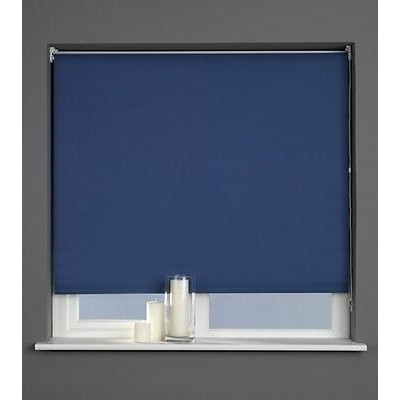 Sunlover Thermal Blackout Roller Blind - Parisienne Blue