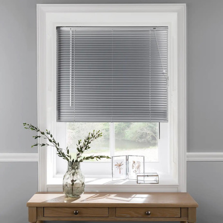 25mm Aluminium Venetian Blind - Silver