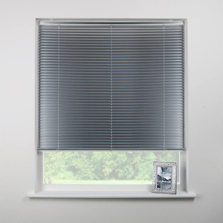 25mm Aluminium Cordless Venetian Blind - Pewter