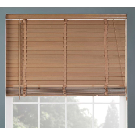 50mm Wooden Venetian Blind - Oak