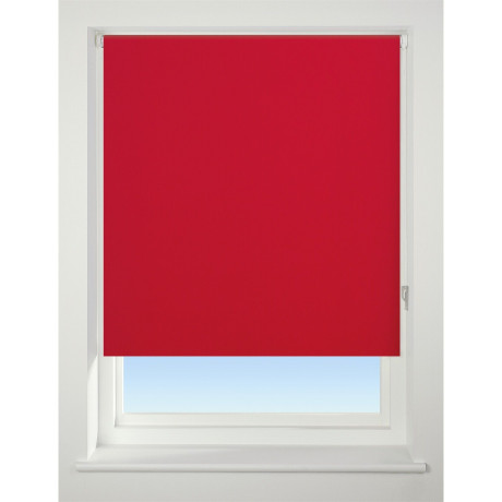 Harrison Drape Blackout Roller Blind - Red