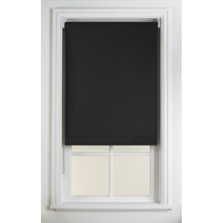 Integra Statement Collection Blackout Roller Blind - Black