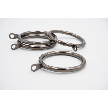 Harrison Drape 45/55mm Pendant Rings - Black Nickel - Pack of 4